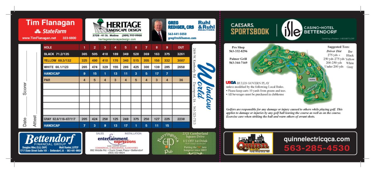 Course Details Palmer Hills Golf